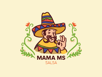 Mama Ms Salsa logo design by czars
