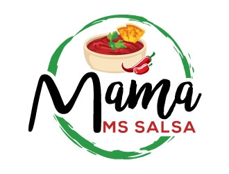 Mama Ms Salsa logo design by MonkDesign