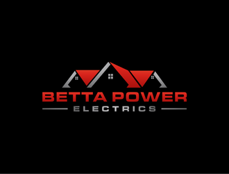betta power electrics logo design by clayjensen
