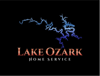 Lake Ozark Home Service logo design by Girly
