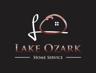 Lake Ozark Home Service logo design by santrie