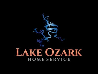 Lake Ozark Home Service logo design by zinnia