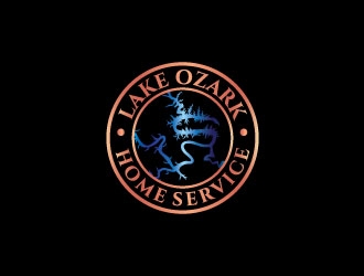 Lake Ozark Home Service logo design by zinnia