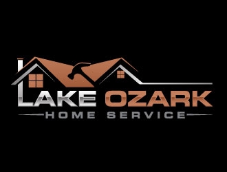 Lake Ozark Home Service logo design by J0s3Ph