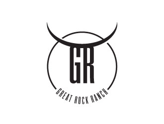 Great Rock Ranch  logo design by jhox