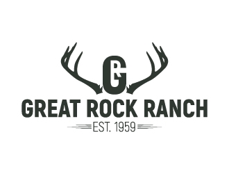 Great Rock Ranch  logo design by kasperdz