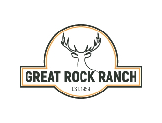 Great Rock Ranch  logo design by kasperdz