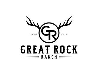 Great Rock Ranch  logo design by Shina