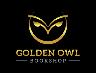 Golden Owl Bookshop  logo design by smith1979