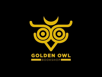 Golden Owl Bookshop  logo design by willy7