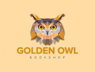 Golden Owl Bookshop  logo design by czars