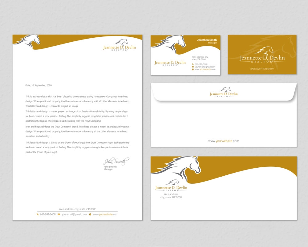 Horse Head logo design by Boomstudioz