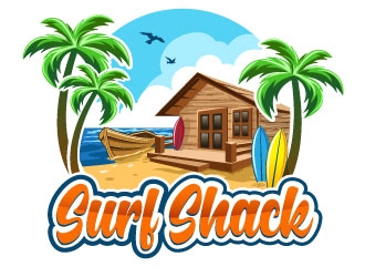 Surf Shack Builders logo design by Suvendu