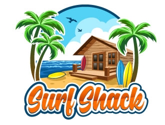 Surf Shack Builders logo design by Suvendu