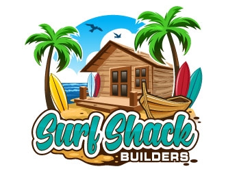 Surf Shack Builders logo design by Suvendu