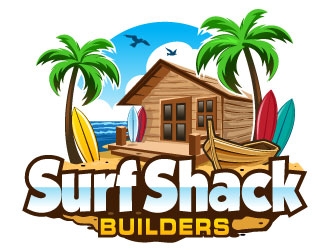 Surf Shack Builders logo design by Suvendu