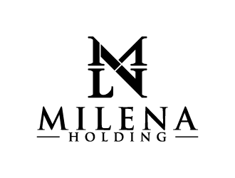 MILENA HOLDING logo design by BrightARTS