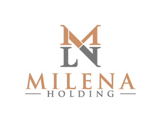 MILENA HOLDING logo design by BrightARTS