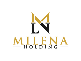 MILENA HOLDING logo design by BrightARTS