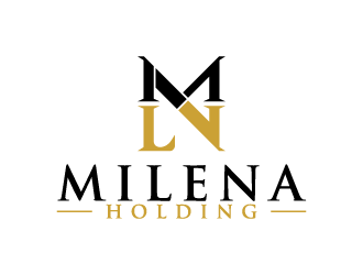 MILENA HOLDING logo design by BrightARTS