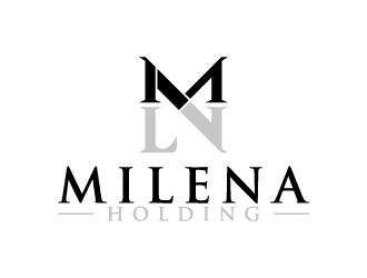 MILENA HOLDING logo design by BrightARTS