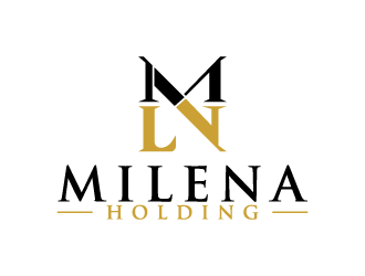 MILENA HOLDING logo design by BrightARTS