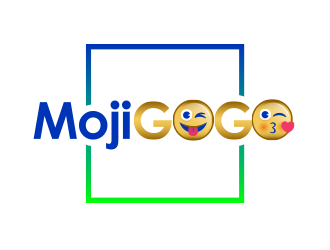 MojiGOGO logo design by BeDesign
