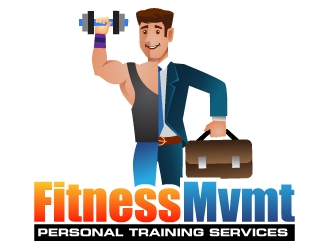 FitnessMvmt  Personal Training Services logo design by Suvendu