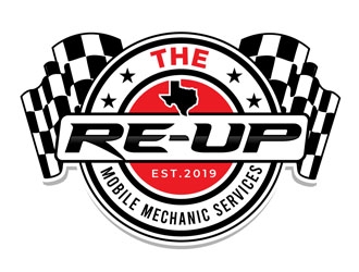 Deion’s mobile mechanic service  or the re-up mobile mechanic services  logo design by DreamLogoDesign