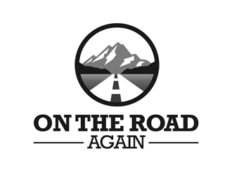 On the road again logo design by kunejo