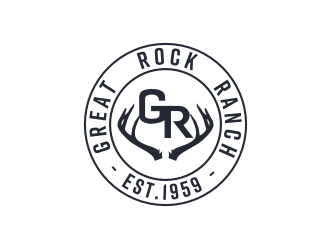 Great Rock Ranch  logo design by Barkah