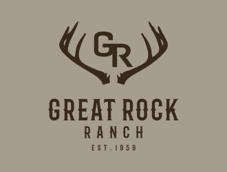 Great Rock Ranch  logo design by aldesign