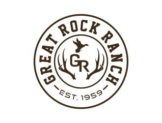 Great Rock Ranch  logo design by dibyo