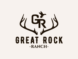 Great Rock Ranch  logo design by iamjason
