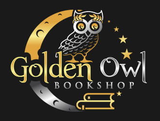 Golden Owl Bookshop  logo design by Suvendu