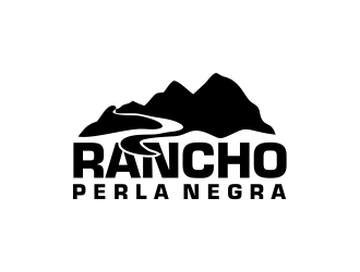 Rancho Perla Negra logo design by oke2angconcept