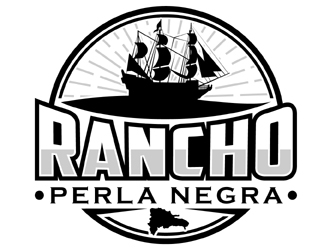 Rancho Perla Negra logo design by MAXR