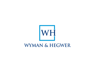 Wyman & Hegwer logo design by gusth!nk