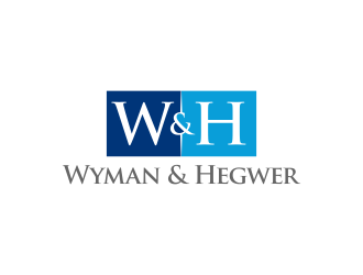 Wyman & Hegwer logo design by Lavina