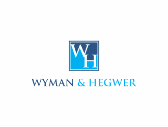 Wyman & Hegwer logo design by santrie