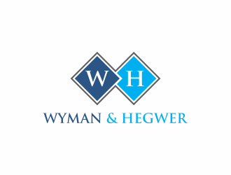 Wyman & Hegwer logo design by santrie