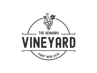 The Gengaro Vineyard logo design by Gravity