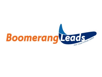 Boomerang Leads | Not Your Typical Leads logo design by gearfx