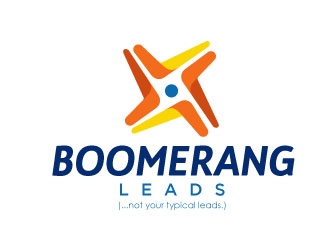 Boomerang Leads | Not Your Typical Leads logo design by gearfx
