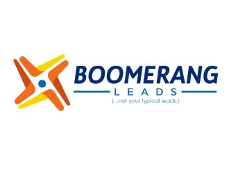 Boomerang Leads | Not Your Typical Leads logo design by gearfx
