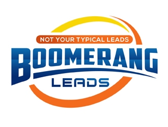 Boomerang Leads | Not Your Typical Leads logo design by MAXR