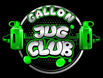 Gallon Jug Club logo design by dorijo