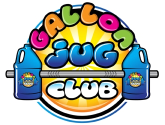 Gallon Jug Club logo design by MAXR