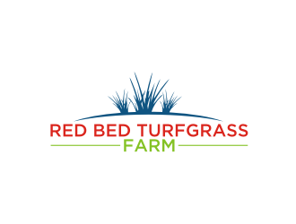 RED BED TURFGRASS FARM  logo design by Diancox