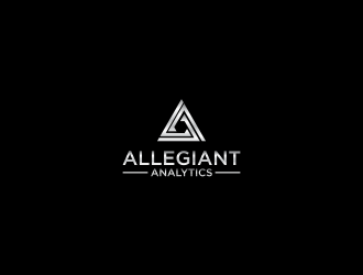 Allegiant Analytics logo design by hopee